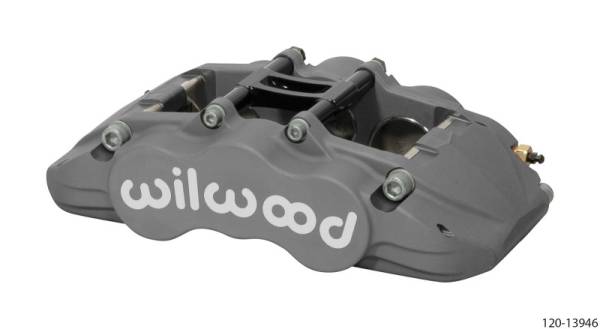 Wilwood - Wilwood Caliper-GN6R-R/H-Black Ano (.80 Thk Pad) 1.75/1.38/1.38in Pistons 1.38in Disc