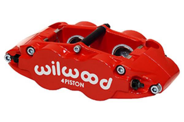 Wilwood - Wilwood Caliper-Forged Superlite 4R 1.38/1.38in Pistons 1.10in Disc, Red