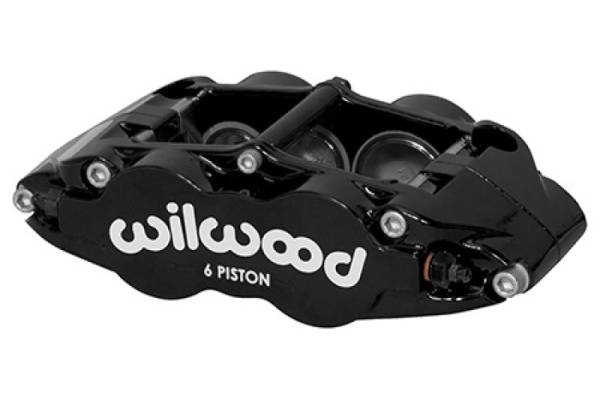 Wilwood - Wilwood Caliper Forged Narrow Superlite R/H FNSL6R-DS Dust Seal 1.62/1.12 1.10in Rotor Width - Black