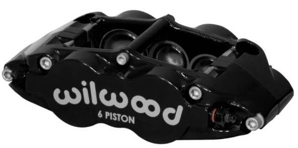 Wilwood - Wilwood Caliper-Forged Narrow Superlite 6R-R/H - Aluminum 1.75/1.25in/1.25in Pistons - 1.10in Rotor