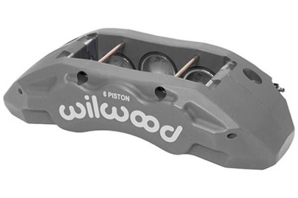 Wilwood - Wilwood Caliper-TX6R- R/H - Clear 1.62/1.38/1.38in Pistons 1.38in Disc