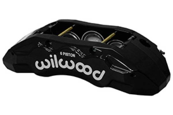 Wilwood - Wilwood Caliper-TX6R- R/H - Black 1.62/1.38/1.38in Pistons 1.38in Disc