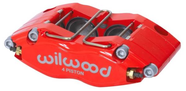 Wilwood - Wilwood Caliper- DPR-DS - Red 1.25in Piston .38/.500in Rotor - Dust Seal