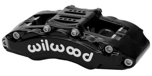 Wilwood - Wilwood Caliper - AT6 Lug Mount Black 1.75in/1.38in/1.38in Piston .75in Rotor - Right Side