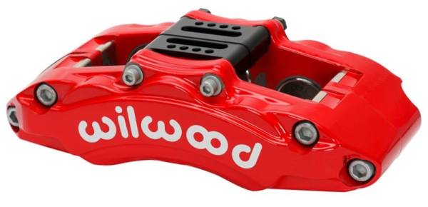 Wilwood - Wilwood Caliper - AT6 Lug Mount Red 1.75in/1.38in/1.38in Piston .75in Rotor - Right Side