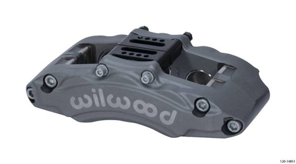 Wilwood - Wilwood Caliper - AT6 Lug Mount Anodized 1.75in/1.38in/1.38in Piston .75in Rotor - Left Side