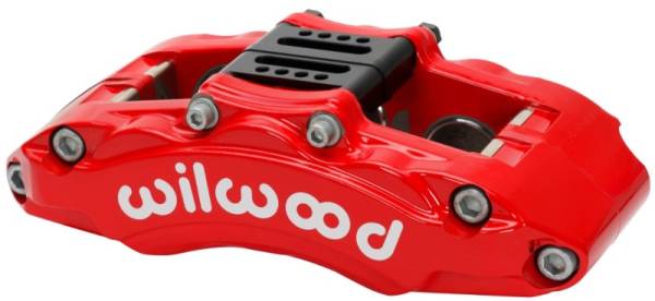 Wilwood - Wilwood Caliper - AT6 Lug Mount Red 1.75in/1.38in/1.38in Piston .75in Rotor - Left Side