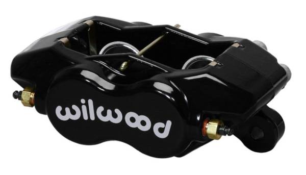 Wilwood - Wilwood Caliper-Forged DynaliteI-Black 1.12in Pistons .81in Disc