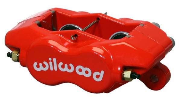 Wilwood - Wilwood Caliper-Forged DynaliteI-Red 1.12in Pistons .81in Disc