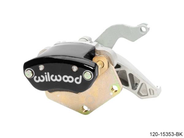 Wilwood - Wilwood Caliper-MC4 Mechanical Parking Brake-R/H - Black 2.00 MT 1.19in Piston .81in Disc