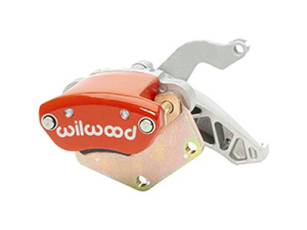 Wilwood - Wilwood Caliper-MC4 Mechanical Parking Brake-R/H - Red 2.00 MT 1.19in Piston .81in Disc