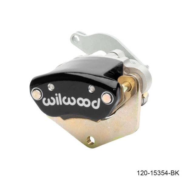 Wilwood - Wilwood Caliper-MC4 Mechanical Parking Brake-L/H - Black 2.00 MT 1.19in Piston .81in Disc