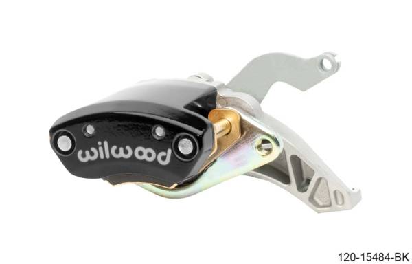 Wilwood - Wilwood Caliper - MC4 Mechanical Right Hand - Black 1.19in Piston 1.10in Rotor - Black