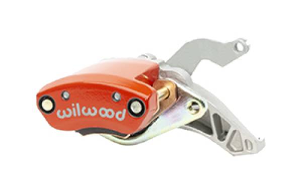 Wilwood - Wilwood Caliper - MC4 Mechanical Right Hand - Red 1.19in Piston 1.10in Rotor - Red