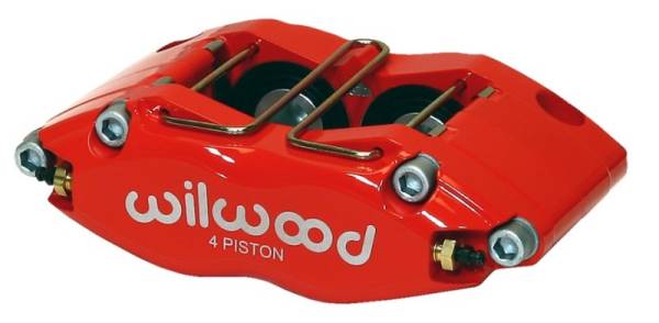 Wilwood - Wilwood Caliper-Dynapro Radial-Red 1.25in Pistons 0.81in Disc