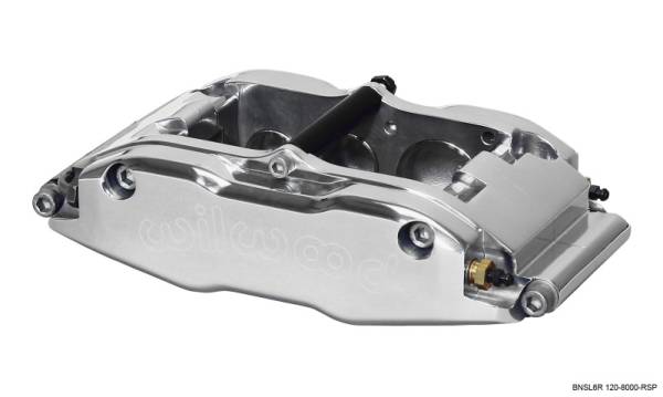 Wilwood - Wilwood Caliper-BNSL6R-RH-Polished 1.62/1.12/1.12in Pistons 1.25in Disc