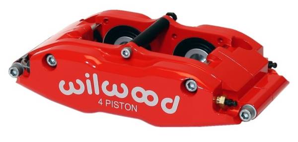 Wilwood - Wilwood Caliper-BNSL4R-Red 1.75in Pistons 1.25in Disc