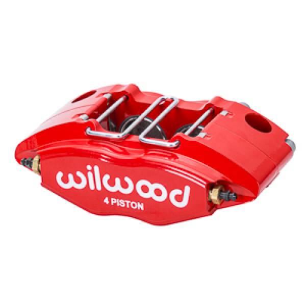 Wilwood - Wilwood Powerlite Caliper 1.38in Pistons .790in/.860in Disc - Red 120-8729-RD