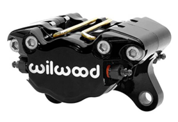 Wilwood - Wilwood Caliper-Black Dynapro Single 3.25in Mount 1.75in Pistons .38in Disc