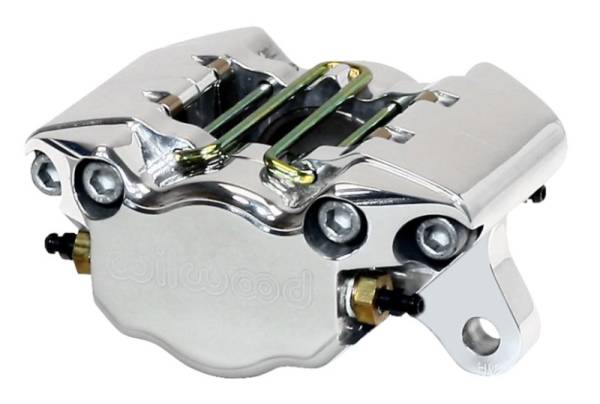 Wilwood - Wilwood Caliper-Polished Dynapro Single 3.75in Mount 1.75in Pistons .19in Disc Long Piston