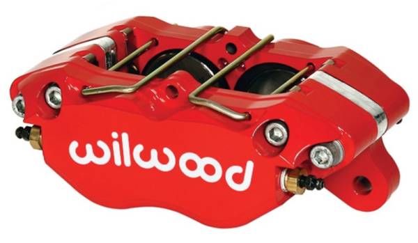 Wilwood - Wilwood Caliper-Dynapro 5.25in Mount-Red 1.00in Pistons .81in Disc