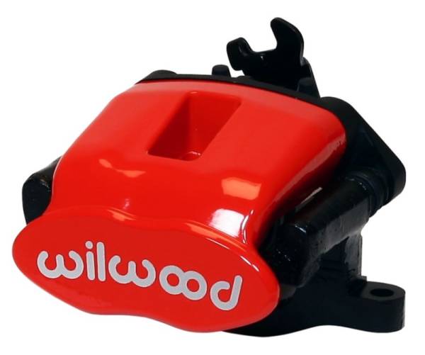 Wilwood - Wilwood Caliper-Combination Parking Brake-R/H-Red 34mm piston .81in Disc