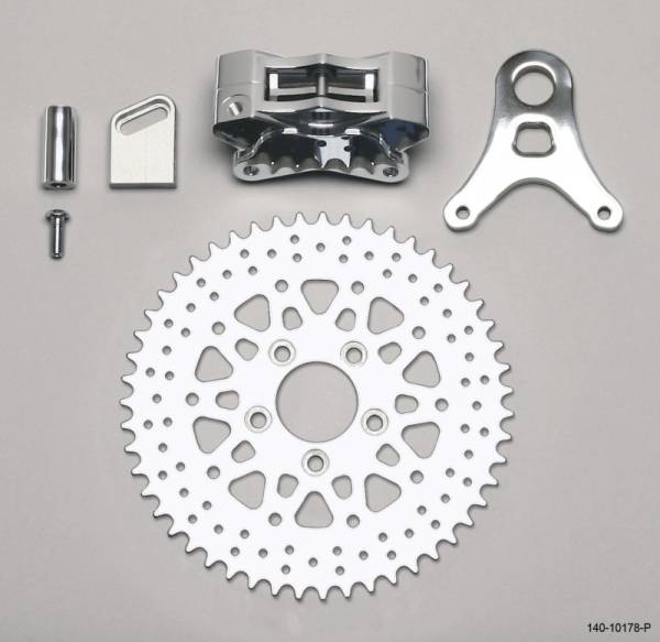 Wilwood - Wilwood Brake Kit GP310 R/H Sprocket Rear Polish 48 Tooth