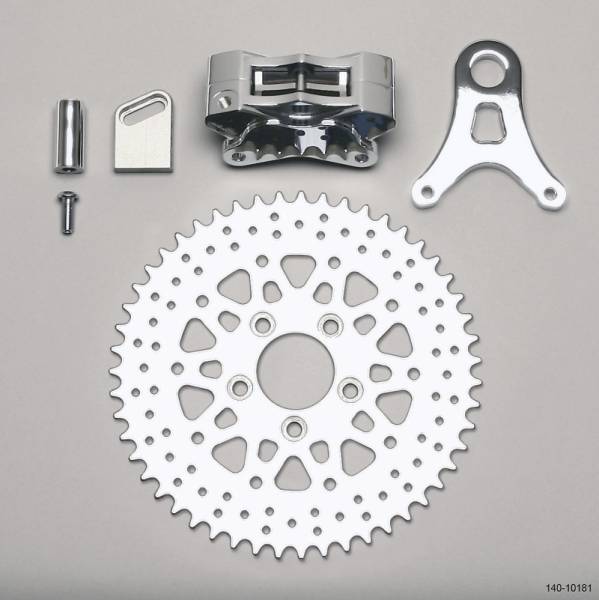 Wilwood - Wilwood Brake Kit GP310 R/H Sprocket Rear Chrome 51 Tooth