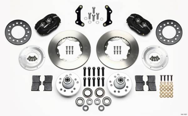 Wilwood - Wilwood Forged Dynalite Front Kit 11.00in 70-72 CDP B & E Body-Disc