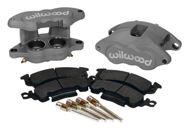 Wilwood - Wilwood D52 Rear Caliper Kit - Grey Ano 1.25 / 1.25in Piston 1.28in Rotor