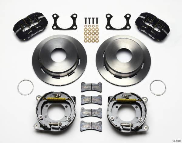 Wilwood - Wilwood Dynapro Low-Profile 11.00in P-Brake Kit Big Ford 2.36in Offset Currie