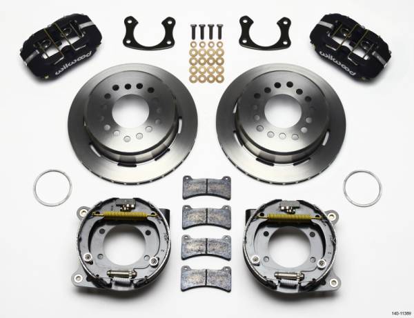 Wilwood - Wilwood Dynapro Low-Profile 11.00in P-Brake Kit New Big Ford 2.50in Offset