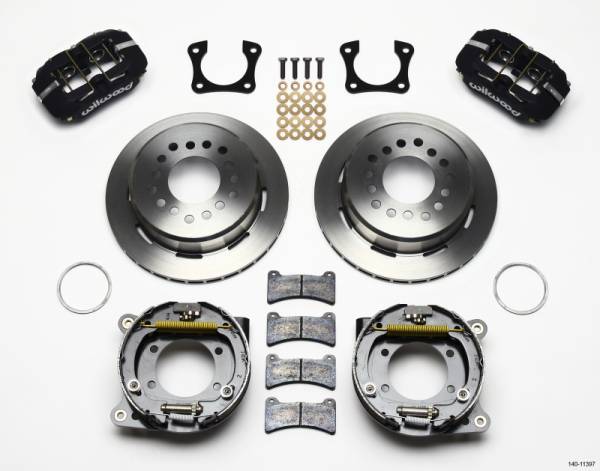 Wilwood - Wilwood Dynapro Low-Profile 11.00in P-Brake Kit 58-64 Olds/Pontiac Ends 2.81in Offset