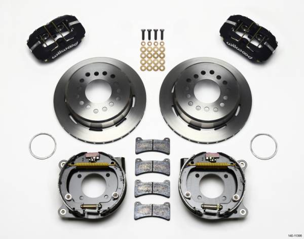 Wilwood - Wilwood Dynapro Low-Profile 11.00in P-Brake Kit Chevy 12 Bolt 2.75in Off w/ C-Clips