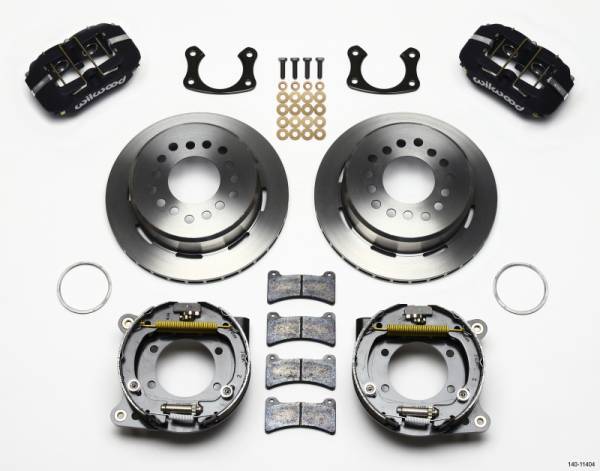 Wilwood - Wilwood Dynapro Low-Profile 11.00in P-Brake Kit New Big Ford 2.50in Off Front Mount