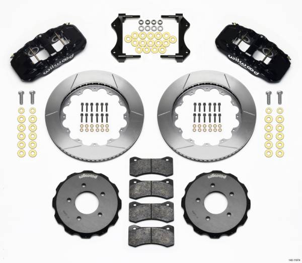 Wilwood - Wilwood AERO6 Front Hat Kit 14.00 99-06 BMW E46