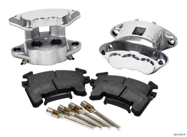 Wilwood - Wilwood D154 Rear Caliper Kit -Polished 1.12 / 1.12in Piston 1.04in Rotor