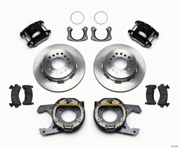 Wilwood - Wilwood D154 P/S Park Brake Kit New Big Ford 2.50in Offset