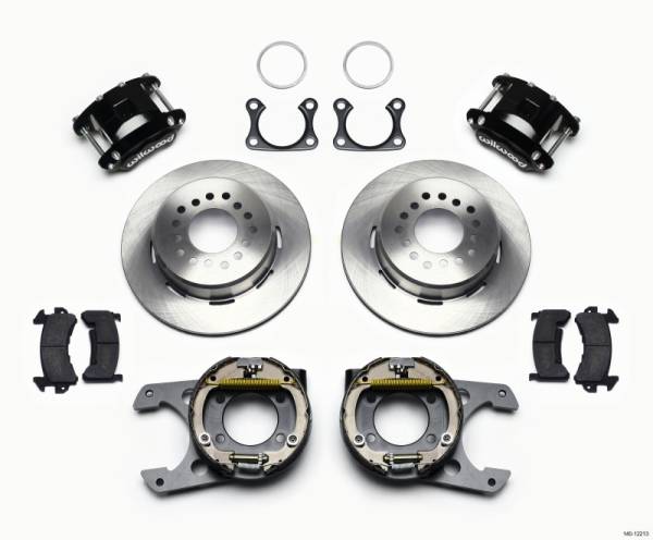 Wilwood - Wilwood D154 P/S Park Brake Kit Big Ford 2.36in Offset