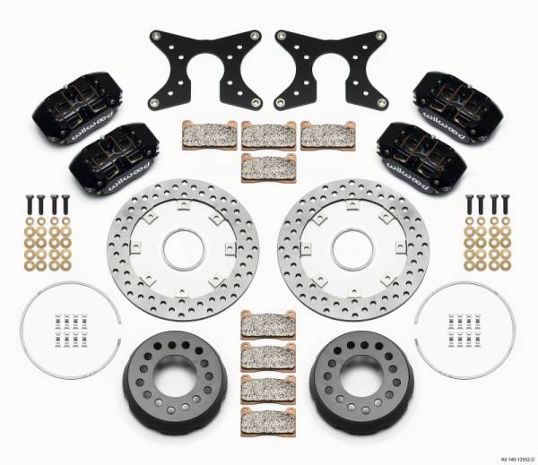 Wilwood - Wilwood Dynapro Lug Mount Dual Rear Dynamic Kit SA Drilled Big Ford New Style 2.50in Offset