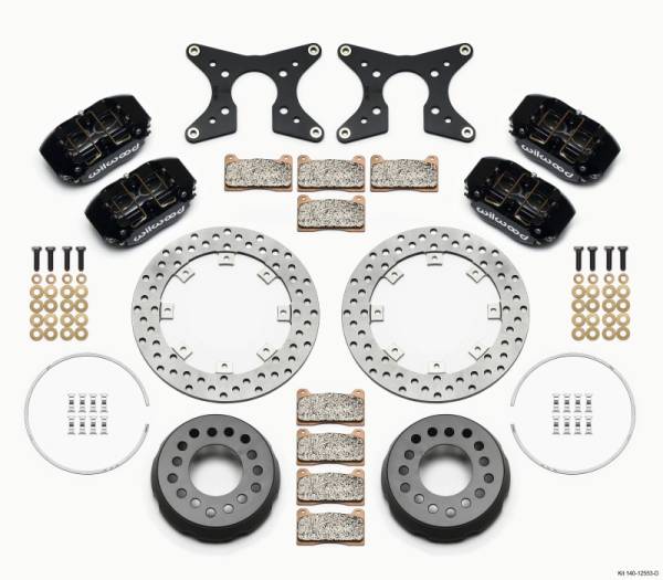 Wilwood - Wilwood Dynapro Lug Mount Dual Rear Dynamic Kit SA Drilled Big Ford 2.36in Offset