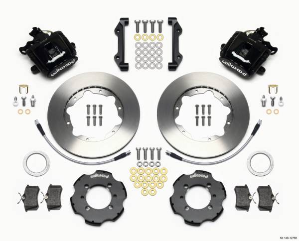 Wilwood - Wilwood Combination Parking Brake Rear Kit 11.00in 2012 Fiat 500 w/ Lines