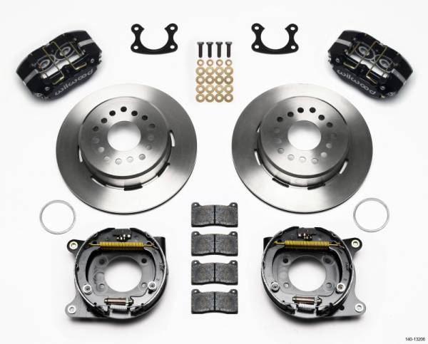 Wilwood - Wilwood Dynapro Dust-Boot P/S Park Brake Kit Small Ford 2.50in Offset