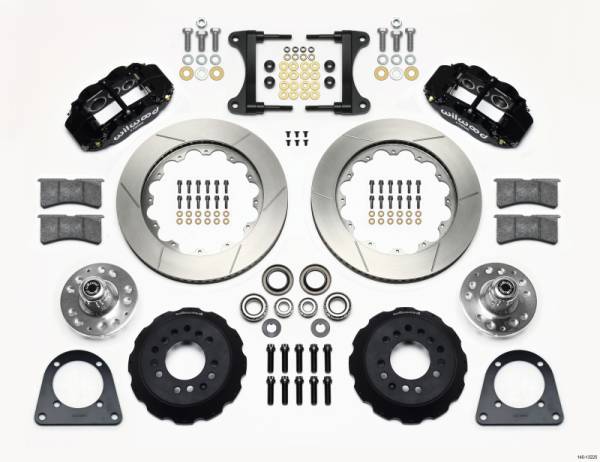 Wilwood - Wilwood Narrow Superlite 6R Front Hub Kit 14.00in TCI-IFS 71-78 (Pinto Based)