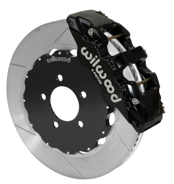 Wilwood - Wilwood AERO6 Front Big Brake Kit 14.00in Black 03-11 Crown Victoria