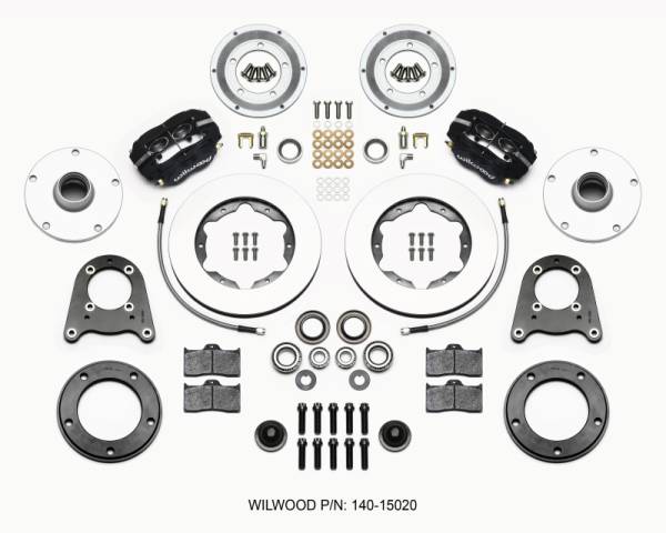 Wilwood - Wilwood Forged Dynalite-M Front Kit 10.75in 1950-1955 MG-TD/TF