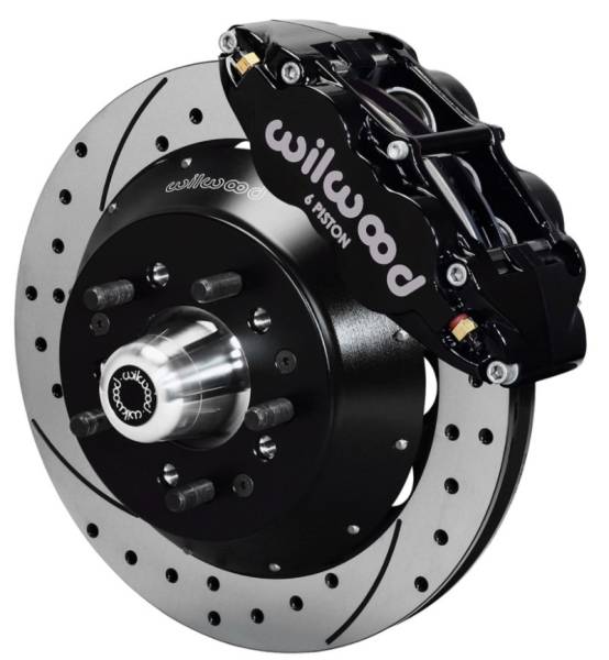 Wilwood - Wilwood Narrow Superlite 6R Dust-Seal Big Brake Front Brake Kit 14in. Drilled w/ Wilwood Pro Spindle