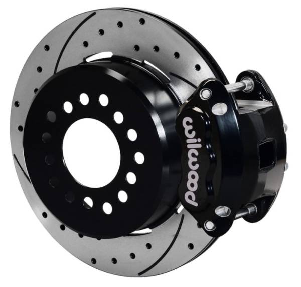 Wilwood - Wilwood D154 Rear 12.19in P-Brake Kit 2.75in-2.81in Offset - Black