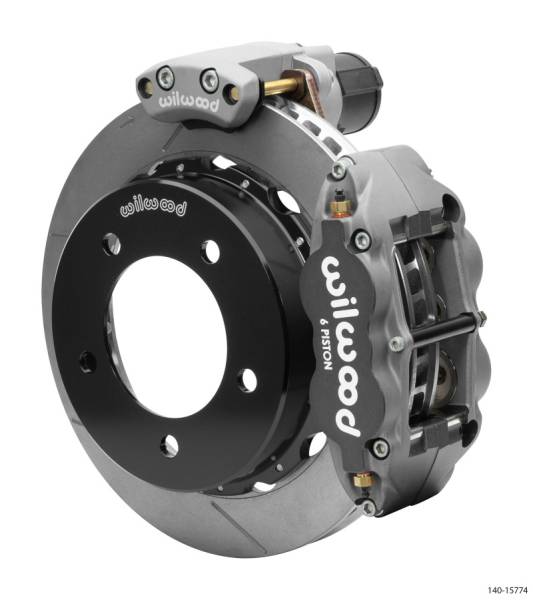 Wilwood - Wilwood FNSL6R/EPB Big Brake Truck Brake Rear Kit - 12.88in Rotor Dia Type III Anodized Caliper