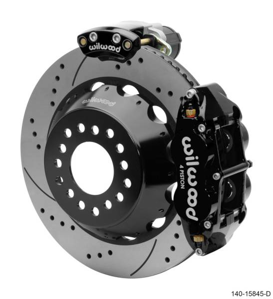 Wilwood - Wilwood Narrow Superlite 4R Rear P-Brk Kit 14.00in Rotor Big Ford New Style 2.50in Offset - SRP